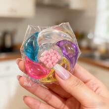 6格洗衣凝珠，持久6D香氛，强效去污，含柔顺珠，六合一洗衣液 - 彩色 - 查看 4