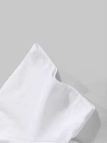 Lonblece 1件夏季男士人像印花休闲T恤，适合夏季穿着 - 白色 - 查看 4