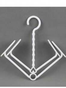 1 pieza Estante portátil para secar zapatos en el balcón con ganchos, multifuncional - Multicolor - Ver 14