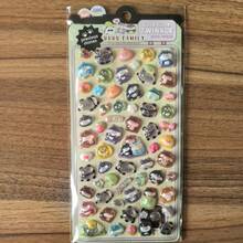 可爱动物混合主题，萌萌的动物脸，柔和的粉彩色调，水果，星星贴纸，儿童DIY剪贴簿和手机装饰，粉彩渐变可爱贴纸，自粘剪贴簿贴纸，文具卡片和信封，派对用品，励志贴纸，手机壳装饰，剪贴簿，手工制作，日记装饰，可爱贴纸，水瓶贴纸，艺术与手工，学习用品，返校季