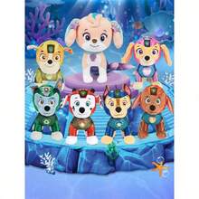 Spin Master 毛绒玩具，Chase/Rocky/Skye/Zuma/Rubble 毛绒软玩具，约 20 厘米高，热门学前动画片官方授权玩具，适合 1 岁及以上儿童 - 祖瑪 - 查看 2