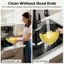 3-In-1 Tortilla Press (10+8+6 Inch) With Crimper And Pie Maker - Easily Make Tortillas, Dumplings And More, Easy To Clean - Multicolor - View 5