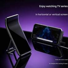 Basemo Invisible Holder Charger Cable With Stand, 240w Super Fast Charging 2-In-1 Fast Charging Cord & Phone Stand For Gaming, Office, Car Travel, Compatible With IPhone Type-C Charging Cable Black - màu đen - Xem 8