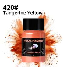 18克/30毫升云母粉和珠光颜料，天然着色剂，适用于环氧树脂/UV树脂工艺品、绘画、指甲油、蜡烛等。 - 彩色 - 查看 28