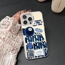 Funda de Teléfono Linda Funda de Teléfono: Funda Plateada de Patrón Creativo de Alta Gama, Adecuada para iPhone 17 Air, 16, 15, 14, 13, 12, 11, Serie Plus Pro Max, Funda de Moda Antimanchas y a Prueba de Golpes para Mujeres y Hombres - 1 pieza - Ver 10
