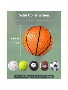 6pcs Funny & Unique Golf Ball Set - Various Interesting Designs, High-Quality Materials, Ideal Gift For Golf Training, Birthday, Golfers And Enthusiasts