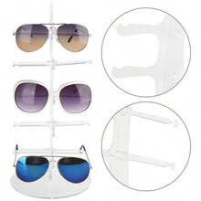 Soporte de rack de gafas de sol de 5 capas, estante de anteojos de plstico Soporte de exhibicin de rack de gafas de sol02# - 02# - Ver 3