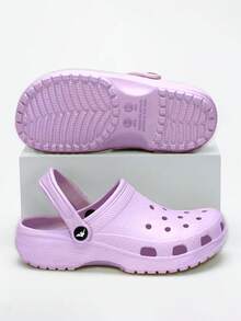 Sandalias para Mujer de EVA de Alta Calidad - Talón de 3,7 cm (1,46 Pulgadas) Ligero y Suave con Efecto Alargador, Antideslizantes y de Secado Rápido, Ultra Cómodas Sin Ruido, Resistentes al Olor y a la Suciedad, Fáciles de Limpiar, Diseño Minimalista Moda Aptas para Interior, Exterior, Playa y Uso Diario Prolongado - Púrpura malva - Ver 3