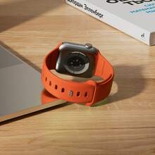 2条经典款兼容表带，尺寸可选38mm、40mm、41mm、42mm、44mm、45mm、49mm、46mm，硅胶防水表带，适用于 Series 11、10、9、Ultra、8、7、6、5、4、3、2、1、SE，男女通用 - 彩色 - 查看 4