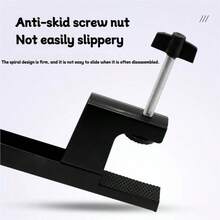 Portable Ping Pong Net Set, Standard Table Tennis Net Frame With Large Clamp For Tabletop - Multicolor - View 4