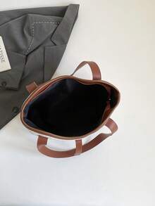 New Fashion Women Commuter Large Capacity Casual Shoulder Bag Versatile Tote Bag - Multicolor - View 4