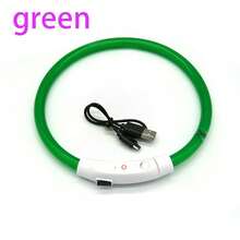 USB Rechargeable LED Dog Collar - Adjustable Pet Collar With 3 Lighting Modes And 360-Degree All-Round Safety Lighting, Suitable For Small/Medium/Large Dogs. Made Of Customizable TPU Material, Designed For Night Walking, Running And Hunting, Making Your Beloved Dog More Noticeable At Night. - Multicolor - View 22