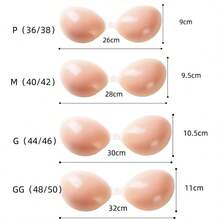 Silicone Adhesive Bra Invitations For Breast Enhancement And Lifting - G (44/46) - View 7