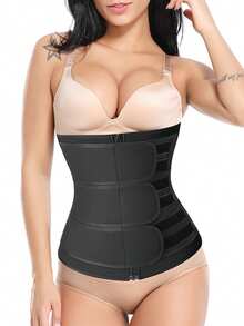 1pc,Women's Slimming Waist Belt - Tummy Control And Sweat Sauna Technology For Enhanced Workouts - Multicolor - View 6