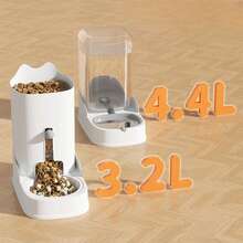 Cat And Dog Feeder Pet Water Dispenser Cat Food Bowl Large Capacity Feeder Water Dispenser For Small Puppy Kitten Pet Supplies - Green Feeding - View 3