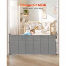 Baby Protection Gate - Grau 71 Zoll Teleskop 33 Zoll - View 4