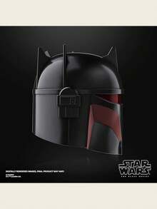 Hasbro 黑标系列 - 莫夫·吉迪恩高级电子头盔，收藏家和粉丝的绝佳礼物，可调节尺寸，角色扮演服装，圣诞节和生日惊喜礼物，内置灯光效果，包含剧集音效，可扭曲你的声音 | 不含电池 - 彩色 - 查看 5