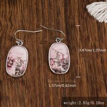 Bohemian Style Women's Earrings, Vintage Resin Pendant Jewelry, Beach Party Gift - E206 - View 7