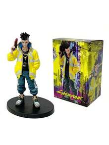 1 mô hình nhân vật hành động Cyberpunk Edgerunner (cao 17.5cm/6.89in), búp bê mô hình sưu tầm David có thể chơi được, đồ chơi Hacker Lucy Shooter Rebecca, đồ trang trí phòng, quà sinh nhật. - Nhiều màu - Xem 4