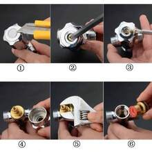 Faucet Ceramic Cartridge, G1/2 Inch Brass Tap Ceramic Disc Cartridges Hot Cold Type F2 - H49mm - Type I2- H76mm - View 5