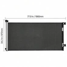 Puerta de para bebés - Negro 71 Zoll Telescopio 33 Zoll - Ver 10