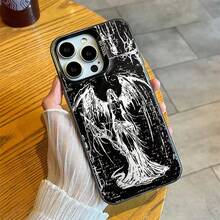 UV Print Spiritual Demon Drop Resistant Case Cover For Apple I P H O N E 17 AIR 16 15 14 PLUS 13 12 11 PRO MAX A35 A50S A30S A51 A52S 5G A54 A55 A71 4G A72 S20 S21 S23 FE S22 S23 S24 S25 Ultra S24 S25 Plus M23 M34 A07 A17 S25 EDGE A16 Redmi A2 A1 A3 9A 10C 12 12C 11A POCO 13 13C 14C Mi 11 Lite 14 X3 X3 Pro X5 Note 12 5G X5 Pro 12 Pro 13 Pro 5G A5 MOTO E22 E40 G14 G10 G20 G30 G22 G24 G34 G52 G54 G60 G84 Protective Anti-Scratch Protective Case Perfect Fit With Color Edge P16036 - màu đen - Xem 1