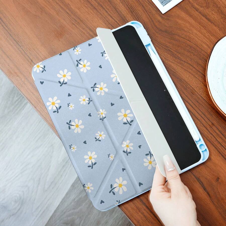 360°旋转iPad保护套,带Y型折叠支架,高清UV印刷,适用于iPad 11(2025款)、iPad Air 11/13(2025款M3)、iPad Air(M2)11/13英寸、iPad Air 4/5/6 10.9英寸、iPad Pro 11英寸、iPad Pro 12.9英寸、iPad 10.2英寸、iPad第九/十代及其他多种型号,设计优雅,适合办公、居家和旅行使用,是送给孩子的理想生日或圣诞礼物。 - 彩色 - 查看 1