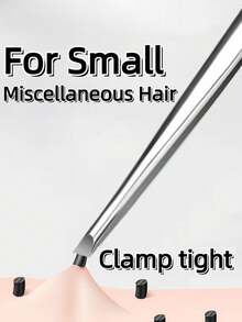 3pcs/1pc High Quality Stainless Steel Eyebrow Tweezers, Ingrown Hair Remover, Slanted Eyebrow Tweezer, Facial Care Tools - Multicolor - View 3