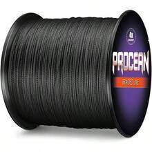 PE 4 8 Strands Braided Fishing Line, 6 - 300 LB Sensitive Braided Lines, Performance And Cost - Effective - Black + 15LB(6.8Kg)0.18mm-328Yds - View 3