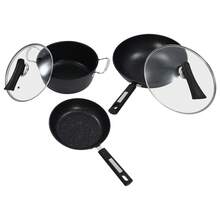 SHIOUCY Set di pentole e padelle - nero - Visualizzare 9