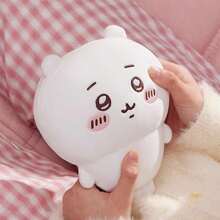 Miniso 1个小型站立毛绒玩偶 | 可爱的圆耳朵，刺绣腮红脸颊，柔软蓬松的面料，桌面摆件/背包挂饰/可爱小礼物 - 彩色 - 查看 4