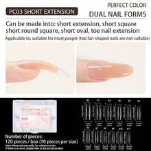 20g Dual-Ended Nail Extension Gel, Perfect Color Nail Gel, Natural Looking Nails, Suitable For All Seasons, Enjoy Salon Experience At Home - Nhiều màu - Xem 19