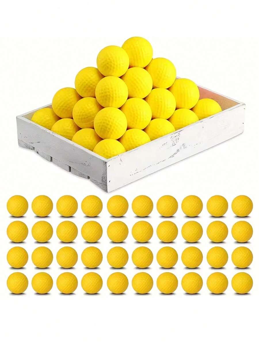 1/5/10 pezzi Palline da golf per allenamento, palline sportive, palline cave per allenamento, adatte per pratica di golf, sport all'aperto, omaggi e regali - Multicolore - Visualizzare 1