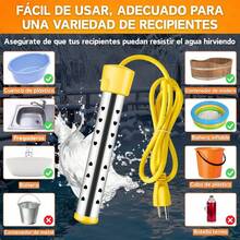 Calentador De Agua Eléctrico Flotante De Inmersión De 2000w - Amarillo - Ver 7