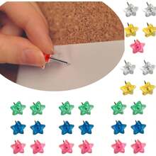 Brads & Corner Nails - Color Transparent Star - View 3