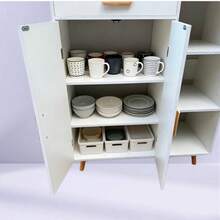 Estante Organizador De Madera Armario Para Casa Moderno - Multicolor - Ver 9