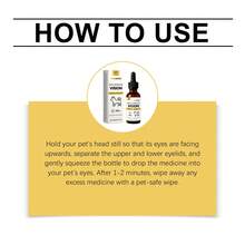 狗狗眼部清洁液，温和舒适的清洁液，清洁狗狗眼部分泌物 - 彩色 - 查看 4