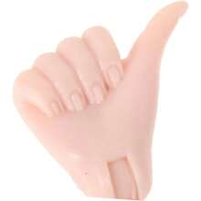 SKISUNO 4pares of Miniature Hands Accessories para Manualidades De Reemplazo De para De y - inicial - Ver 9