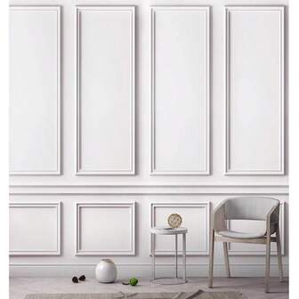 Self-Adhesive PVC Decorative Strips - Flexible & Bendable, Suitable For Frames, Walls, Floors And Cabinets, European-Style Home Decor, Floor Decor | European Decor | Easy To Install Mold, Wall And Floor Decor