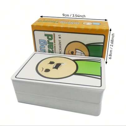 扎德国王卡牌游戏 – 适合初学者的幽默卡牌套装 – 轻松愉快的游戏体验，适合儿童和家庭，是休闲游戏之夜和团体游戏的理想之选（卡牌游戏套装）