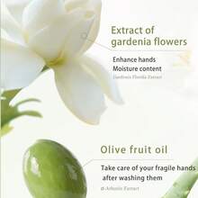 300毫升栀子花香型泡沫洗手液，滋润温和清洁双手，泡沫细腻不刺激，大容量按压瓶装，清新香氛 - 梔子花 - 查看 6