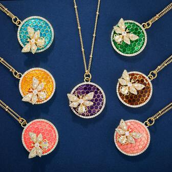 1 pieza Elegante y lindo collar colgante con decoración de mariposa de circonita cúbica para mujeres, adecuado para uso diario