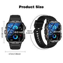 MixtataDi Smart Watch,Wireless Calling /Dial, Various APP Reminders,Suitable For Men And Women,Sports Watches,Information Reminder,For IOS/Andriod - 彩色 - 查看 7
