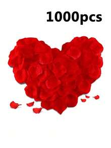 1000 cánh hoa hồng lụa - Hoàn hảo cho ngày lễ tình nhân, đám cưới và sinh nhật | Đồ trang trí và quà tặng đa năng - Nhiều màu - Xem 4