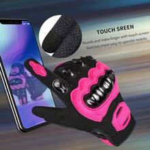 Motorcycle Gloves For Women Touch Screen Summer Motorbike Dirt Bike Full Finger Gloves Road Racing, Cycling, Climbing Motocross - Full Finger - View 2