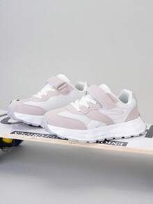 1双男童鞋，2026春秋新款儿童运动鞋，真皮鞋面透气厚底运动鞋，幼儿及大童运动鞋 - 彩色 - 查看 6