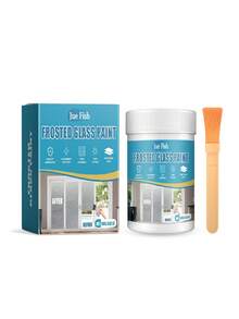 Frosted Glass Paint, Translucent Heat Insulation For Bathroom, Balcony, Restroom, Office, Privacy Protection - 100g - View 3