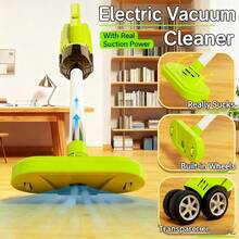 Kids Pretend Play Cleaning Toys - Broom, Dustpan, Vacuum Cleaner, Cleaning Cart Set, Role Play Housekeeping Toys, Christmas & New Year Gift - Multicolor - View 7