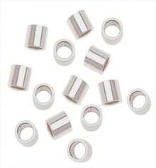 100pcs Adabele Authentic 925 Sterling Silver Crimp Tube Loose Beads 2mm Small Crimp Spacer (Hole 15mm) For DIY Craft Jewelry Making SS241-2 - ColorC - 查看 1