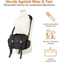 Basics Camera Lens DSLR Camera Accessory Bag Case - como en la foto - Ver 4